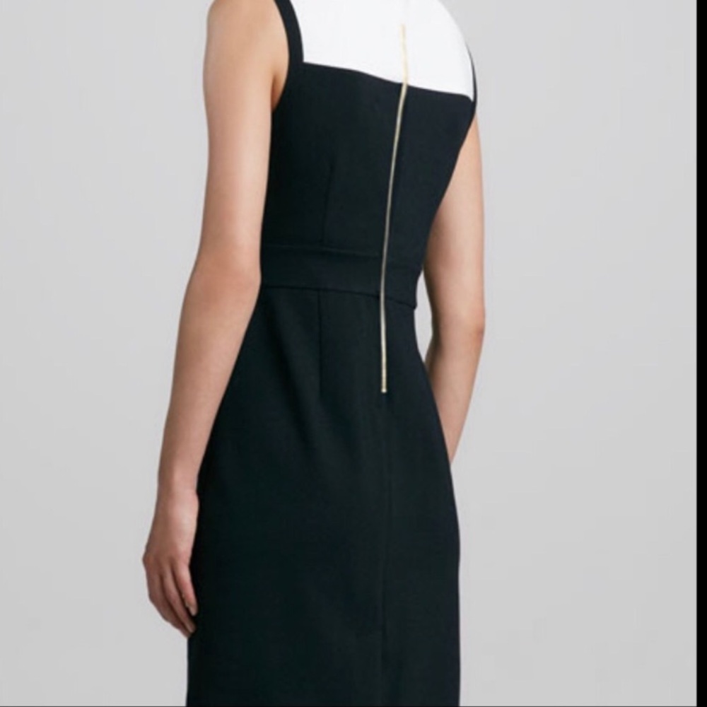 🔥🔥Kate spade Elegant Black and White Sleeveless Dress 2 - Picture 2 of 4
